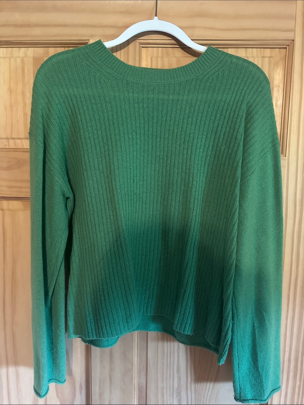 Jigsaw Green Cashmere Sweater